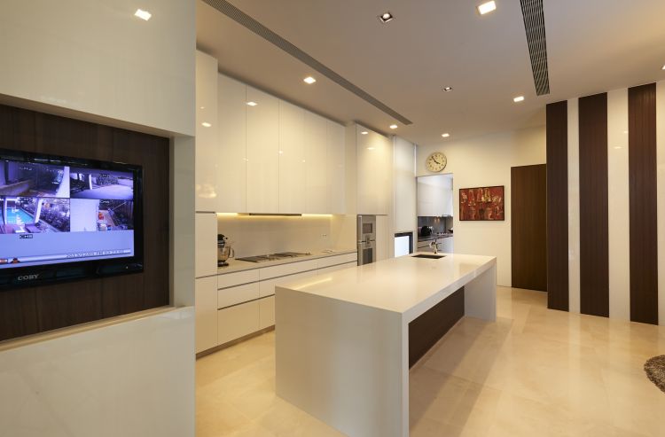 Minimalist, Modern Design - Kitchen - Landed House - Design by U-Home Interior Design Pte Ltd